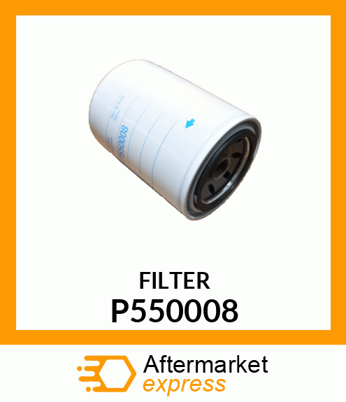 FILTER - LUBE PKG 12 P550008