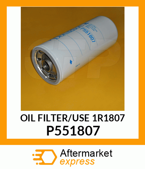 FILTER,DONALDSON P551807