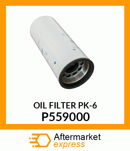 OIL FILTER PK-6 P559000