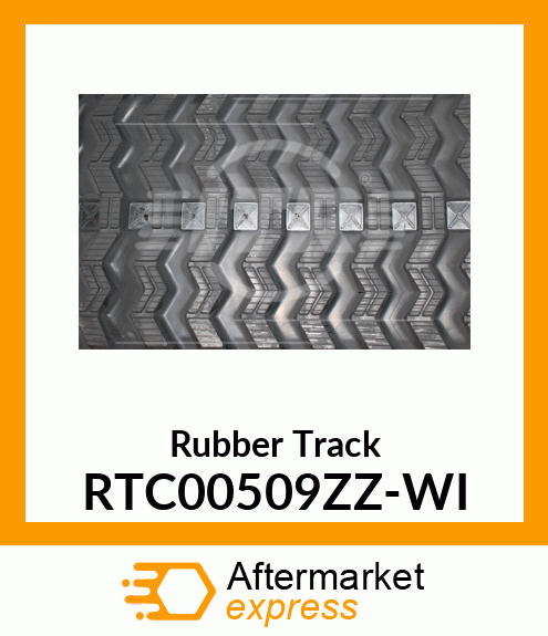 Rubber Track RTC00509ZZ-WI