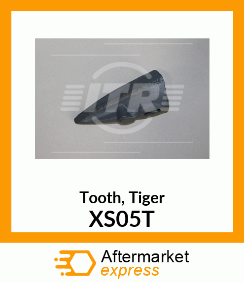 Tooth, Tiger XS05T