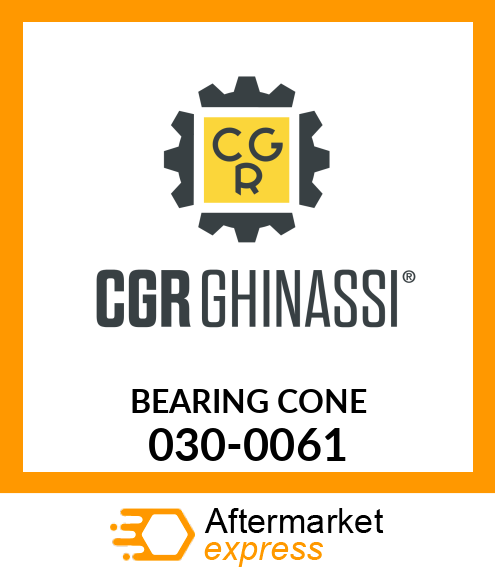 BEARING CONE 030-0061