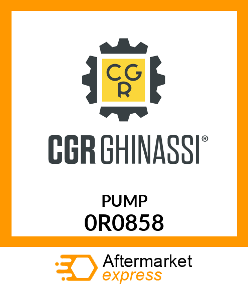 PUMP 0R0858