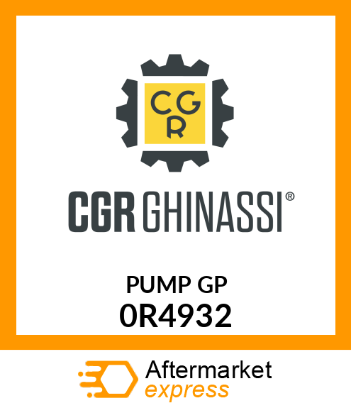 PUMP GP 0R4932