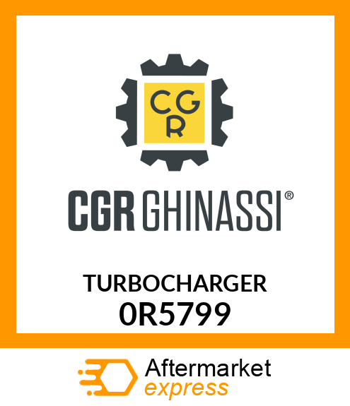 TURBOCHARGER 0R5799