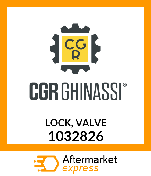 LOCK, VALVE 1032826