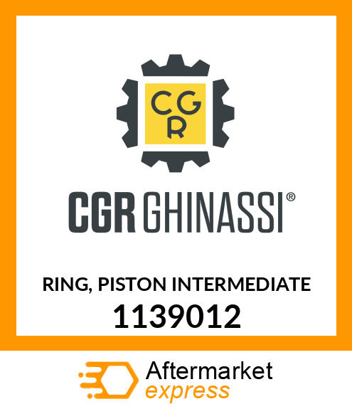 RING, PISTON INTERMEDIATE 1139012