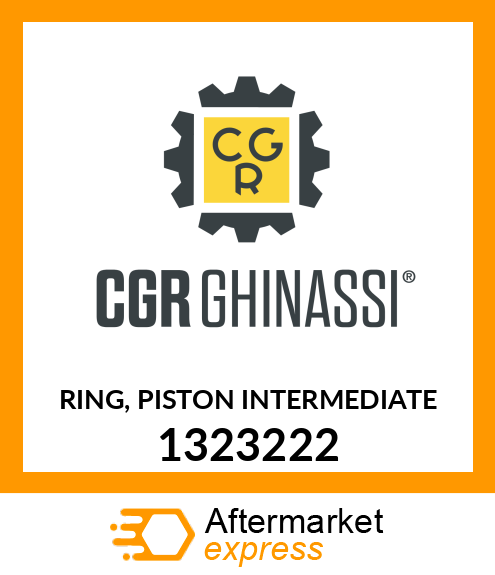 RING, PISTON INTERMEDIATE 1323222