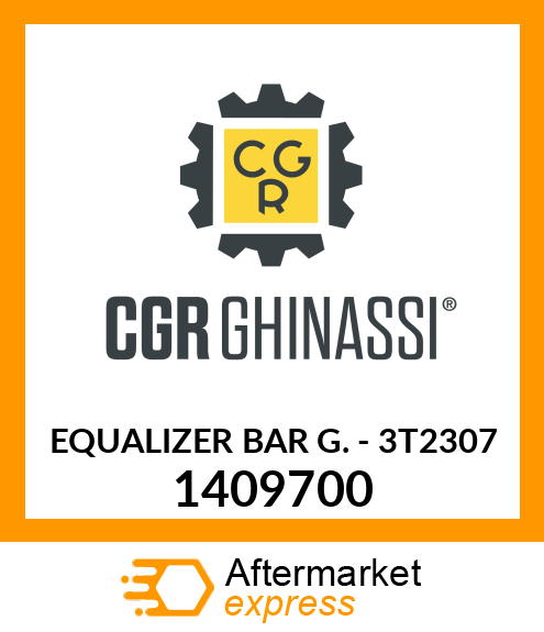 EQUALIZER BAR G. - 3T2307 1409700