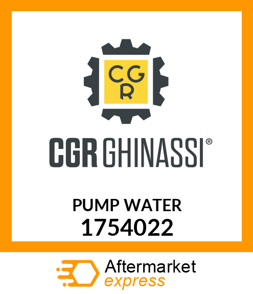 PUMP WATER 1754022