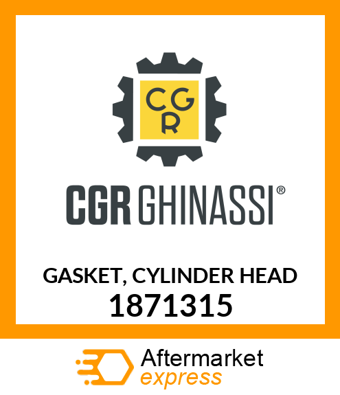 GASKET, CYLINDER HEAD 1871315