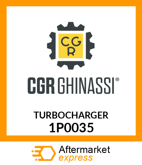 TURBOCHARGER 1P0035