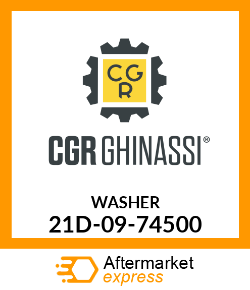 WASHER 21D-09-74500