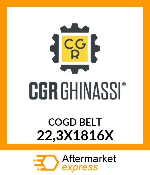 COGD BELT 22,3X1816X