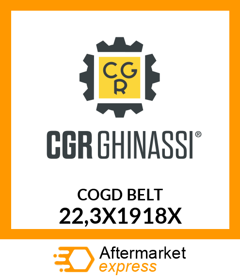 COGD BELT 22,3X1918X