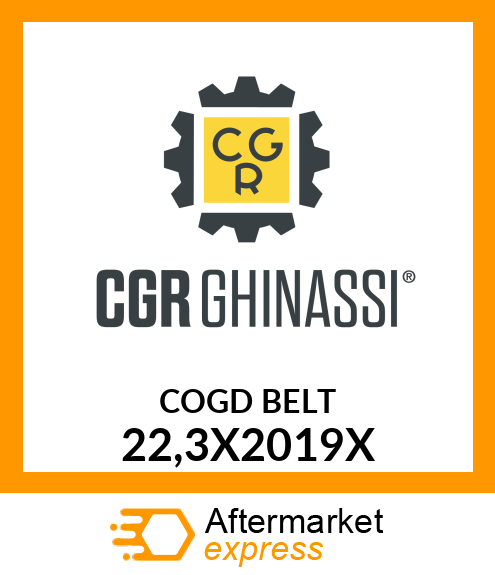 COGD BELT 22,3X2019X