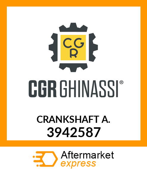 CRANKSHAFT A. 3942587