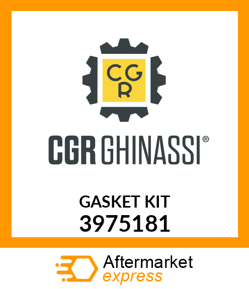 GASKET KIT 3975181