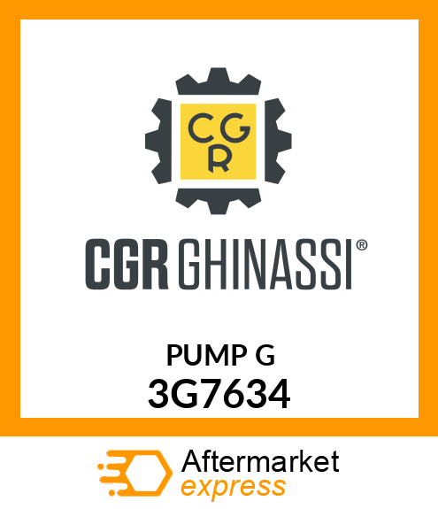 PUMP G 3G7634