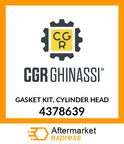 GASKET KIT, CYLINDER HEAD 4378639