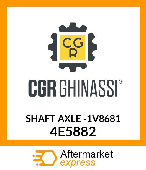 SHAFT AXLE -1V8681 4E5882