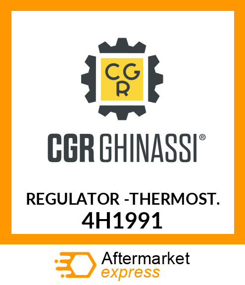 REGULATOR -THERMOST. 4H1991