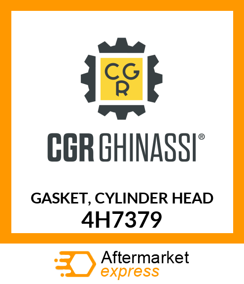 GASKET, CYLINDER HEAD 4H7379