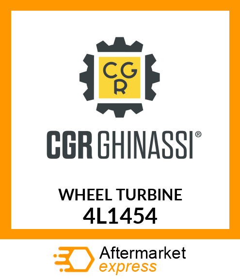 WHEEL TURBINE 4L1454