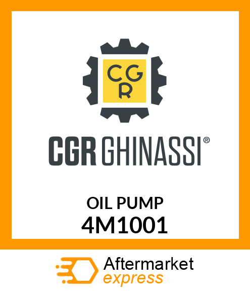 OIL PUMP 4M1001