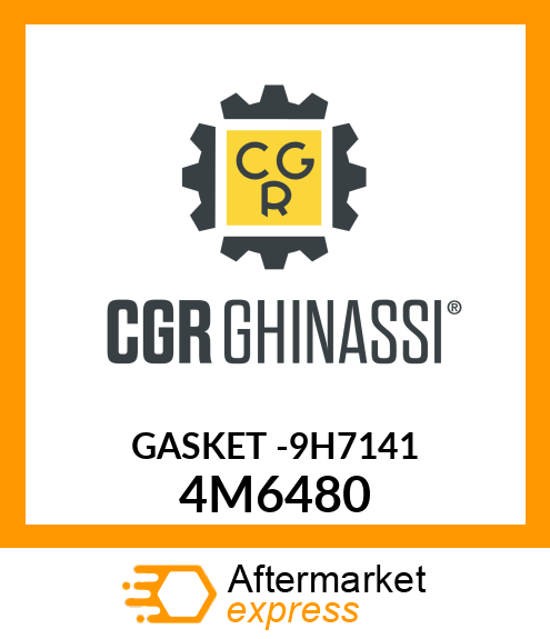 GASKET -9H7141 4M6480