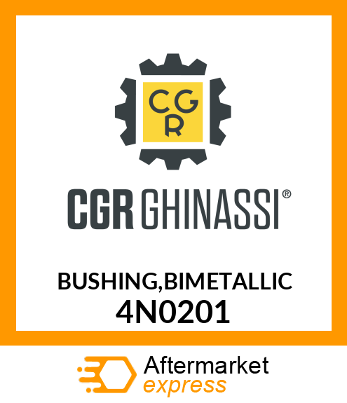 BUSHING,BIMETALLIC 4N0201