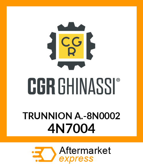 TRUNNION A.-8N0002 4N7004