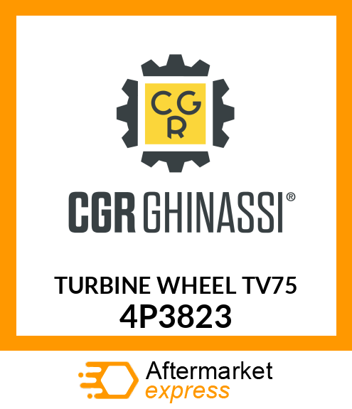 TURBINE WHEEL TV75 4P3823