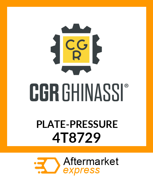 PLATE-PRESSURE 4T8729