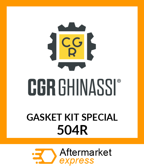 GASKET KIT SPECIAL 504R