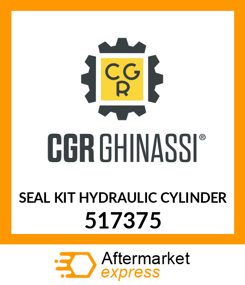 SEAL KIT HYDRAULIC CYLINDER 517375