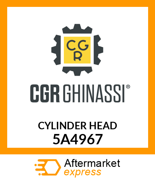 CYLINDER HEAD 5A4967