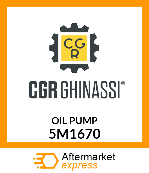 OIL PUMP 5M1670