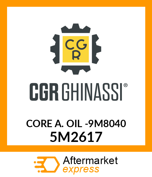 CORE A. OIL -9M8040 5M2617