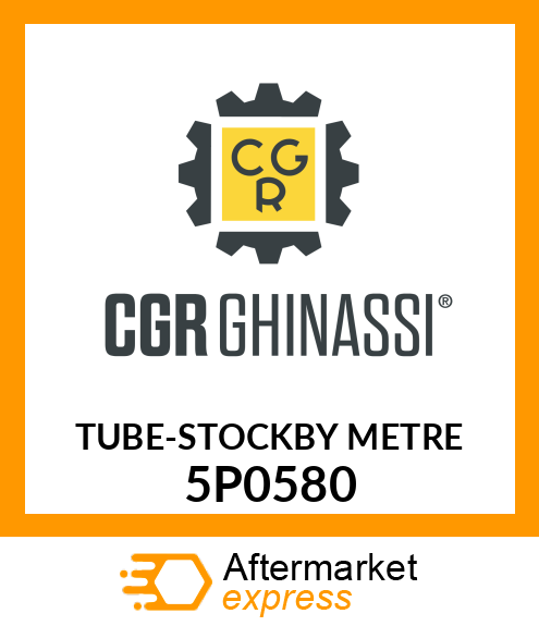 TUBE-STOCK BY METRE 5P0580