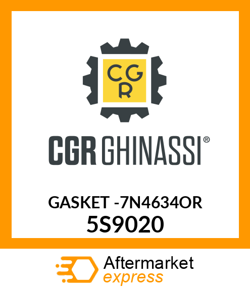 GASKET -7N4634=OR 5S9020