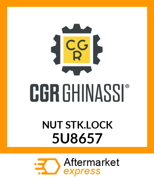 NUT STK.LOCK -5U8657 5U8657