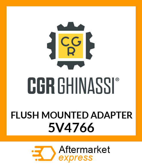 FLUSH MOUNTED ADAPTER 5V4766