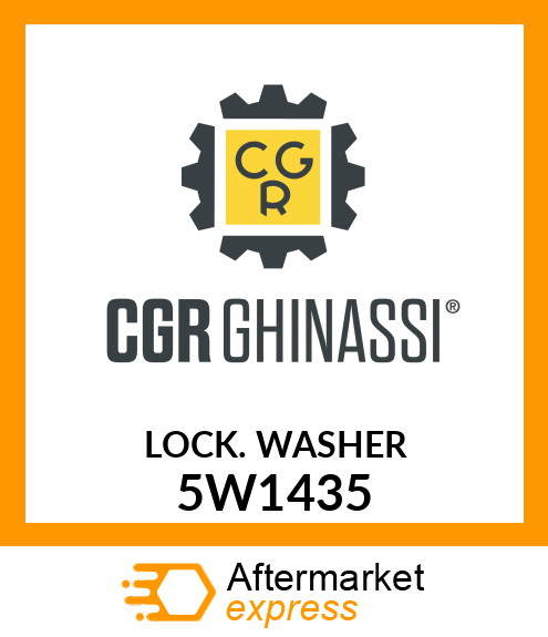 LOCK WASHER -8T4497 5W1435