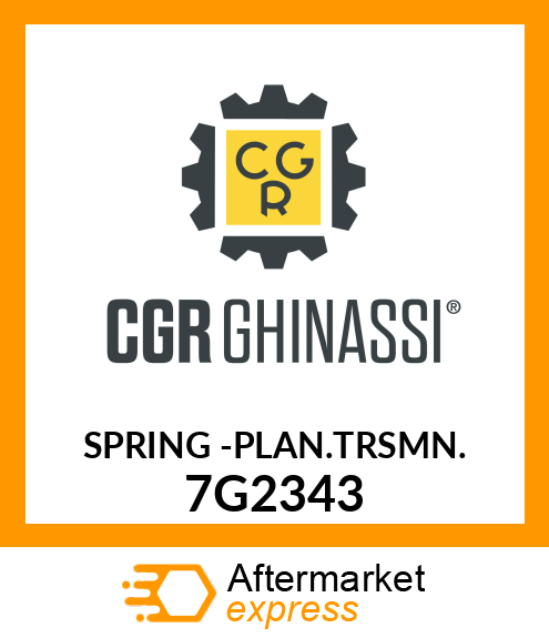 SPRING -PLAN.TRSMN. 7G2343