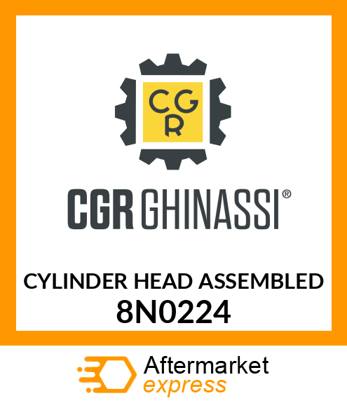 CYLINDER HEAD ASSEMBLED 8N0224