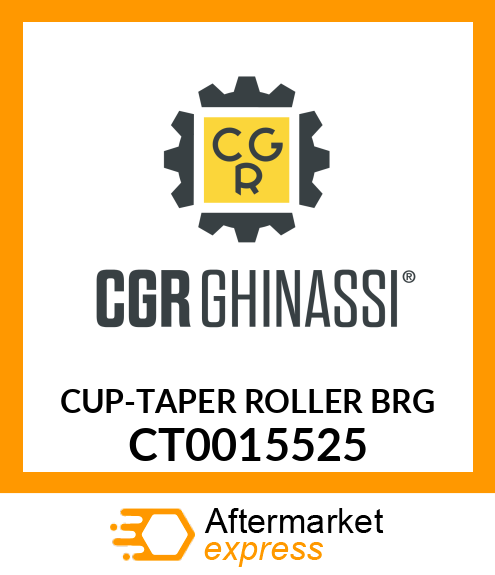 CUP-TAPER ROLLER BRG CT0015525