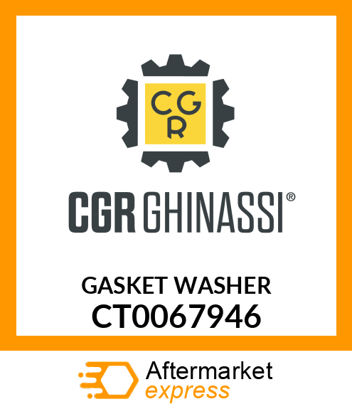 GASKET WASHER CT0067946