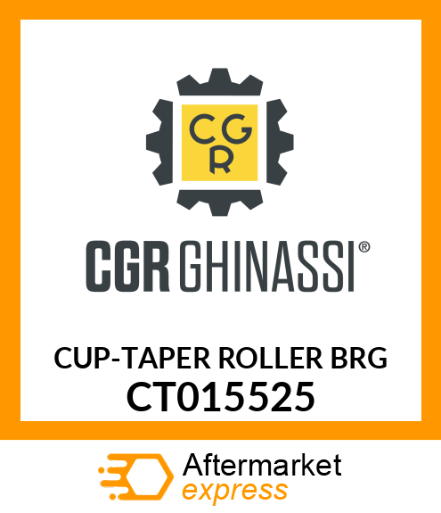 CUP-TAPER ROLLER BRG CT015525