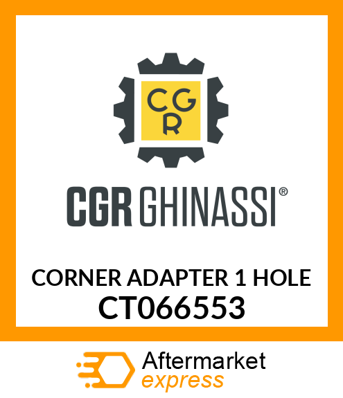 CORNER ADAPTER (1 HOLE) CT066553